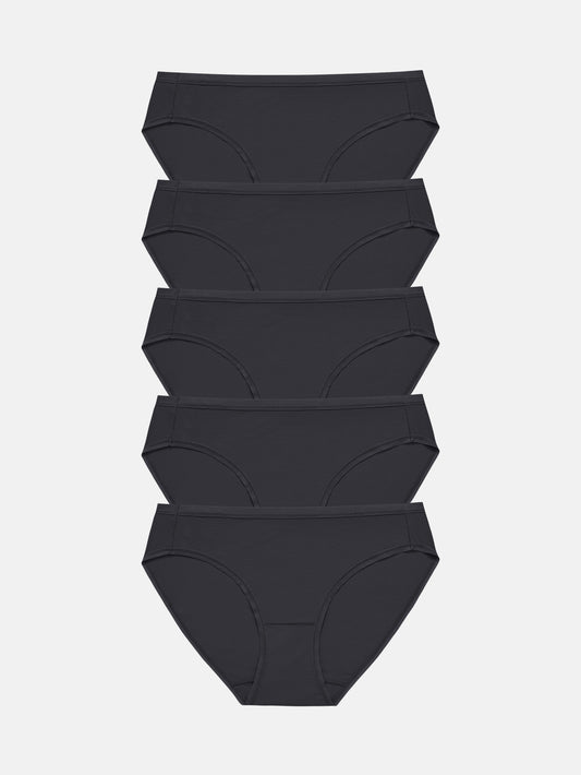 Womens Underwear Breathable Mesh Bikini Panties 5-packs 7002