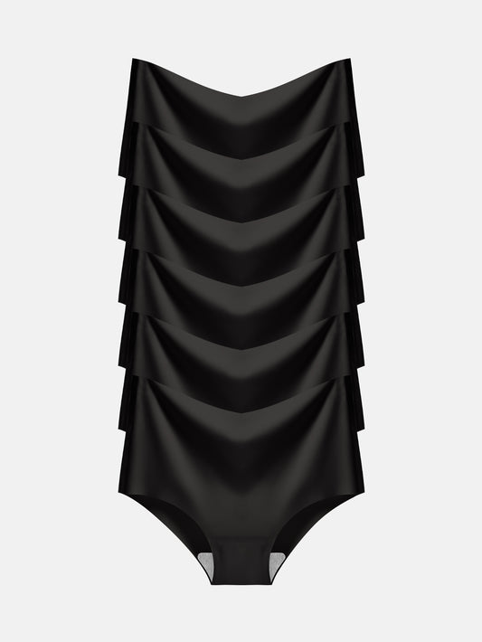 Women's Seamless Cheeky Panties No-Show Bikini Underwear for Women 6-PACK 855