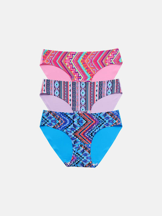 Wealurre Seamless Underwear Invisible Bikini 3-Pack 826