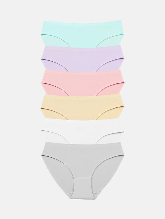 Women's Underwear Seamless Bikini  6-Pack 826 T