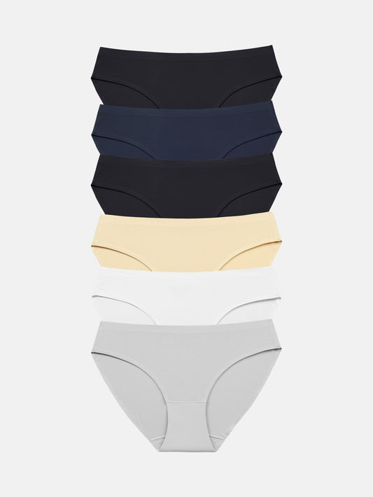 Women's Underwear Seamless Bikini  6-Pack 826 T