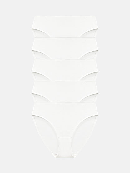 Womens Underwear Cotton High Cut Panties 5-PACK 3178