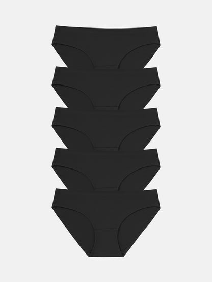 Women's Seamless Underwear No Show Panties Bikini Multipack 5-pack 826