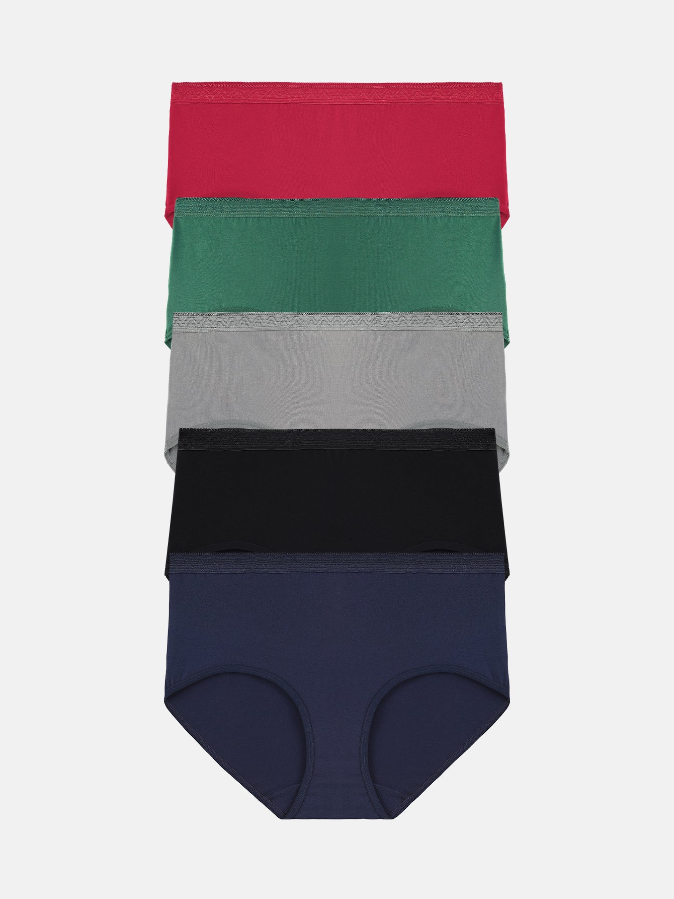 Women's Plus Size Cotton Brief Multipack 5-pack 1808