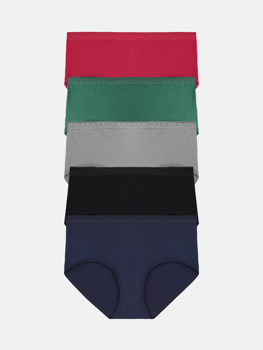 Women's Plus Size Cotton Brief Multipack 5-pack 1808