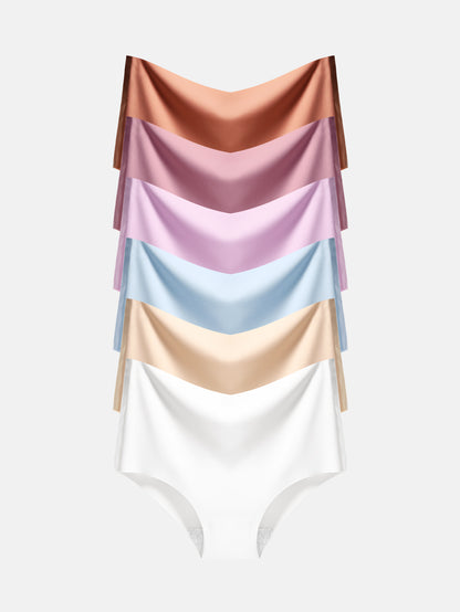 Women's Seamless Cheeky Panties No-Show Bikini Underwear for Women 6-PACK 855