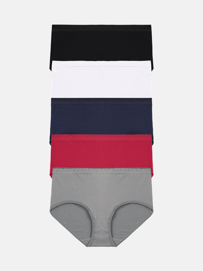 Women's Plus Size Cotton Brief Multipack 5-pack 1808