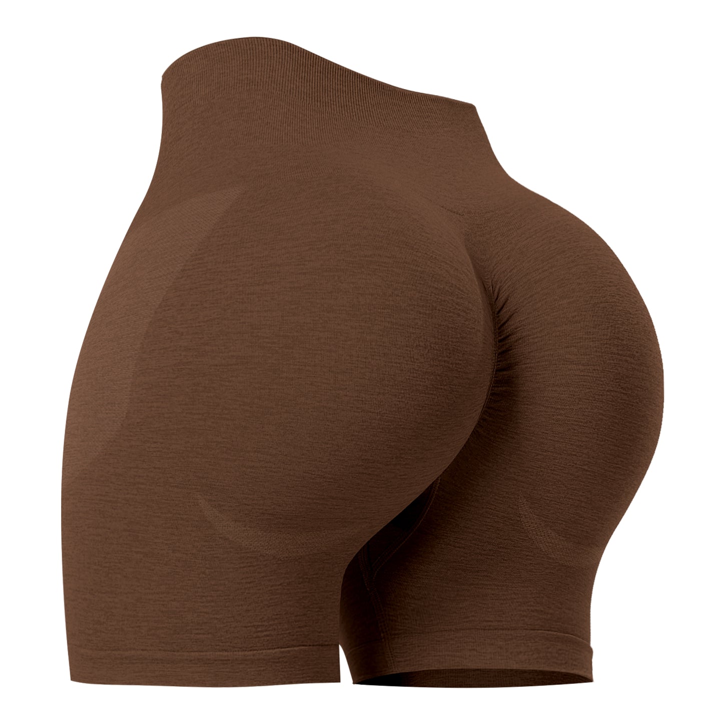 Women's Workout Gym Shorts, High Waisted Butt Lifting Scrunch Butt Seamless Booty Shorts