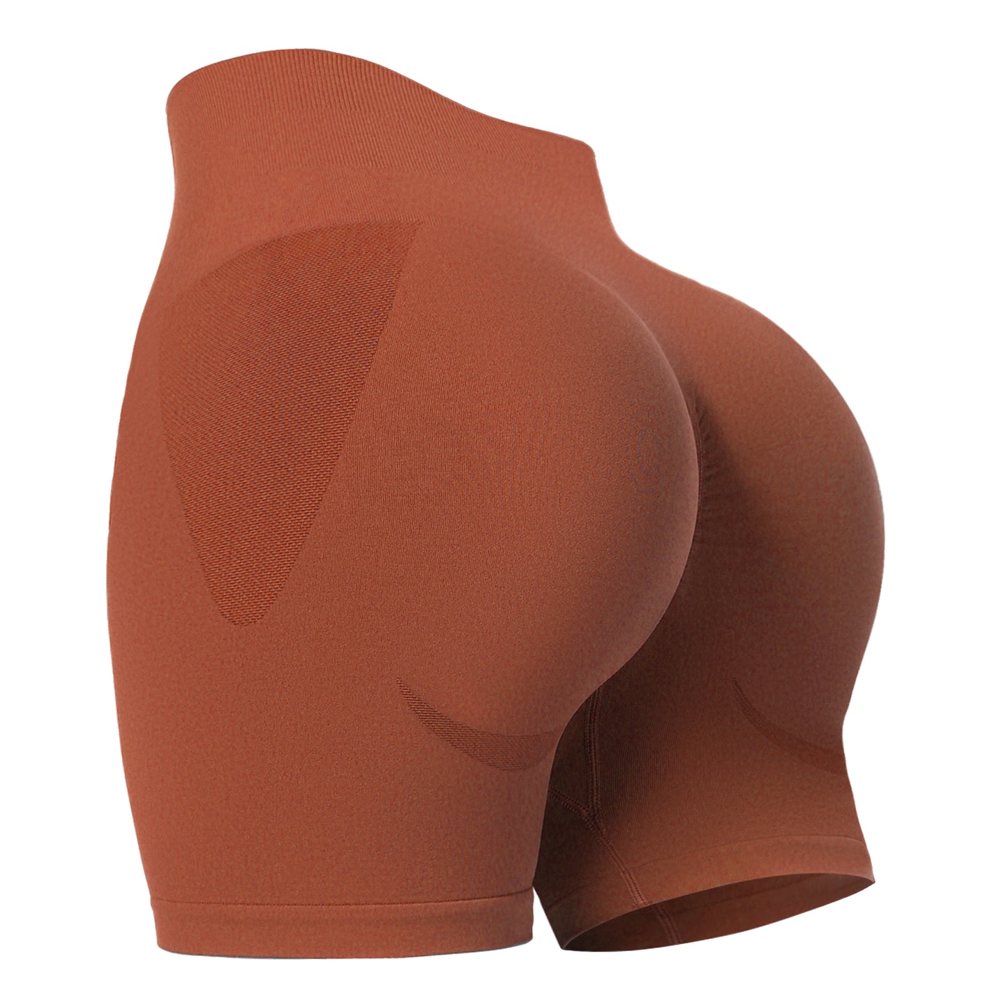 Women's Workout Gym Shorts, High Waisted Butt Lifting Scrunch Butt Seamless Booty Shorts