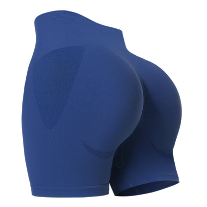 Women's Workout Gym Shorts, High Waisted Butt Lifting Scrunch Butt Seamless Booty Shorts