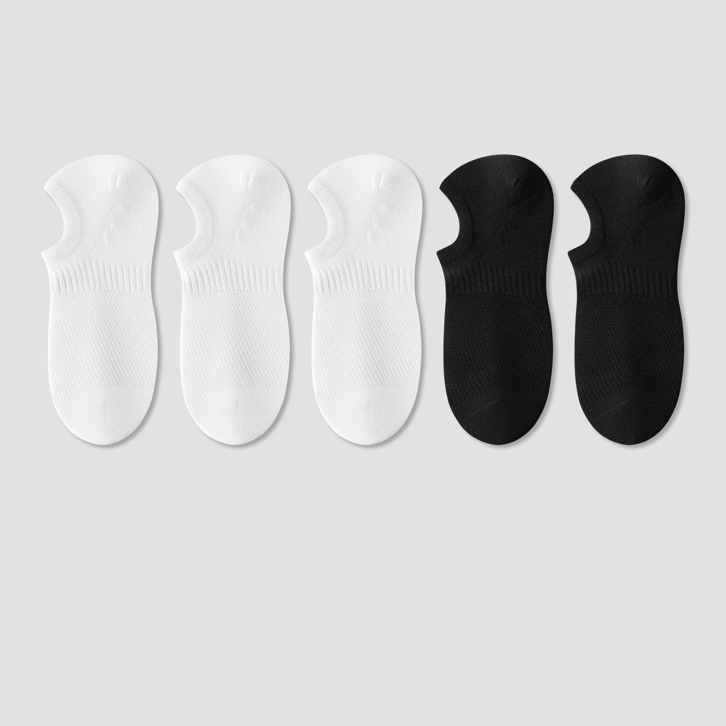 Men & Women Cotton No Show Socks – Soft Breathable Invisible Socks for Sneakers