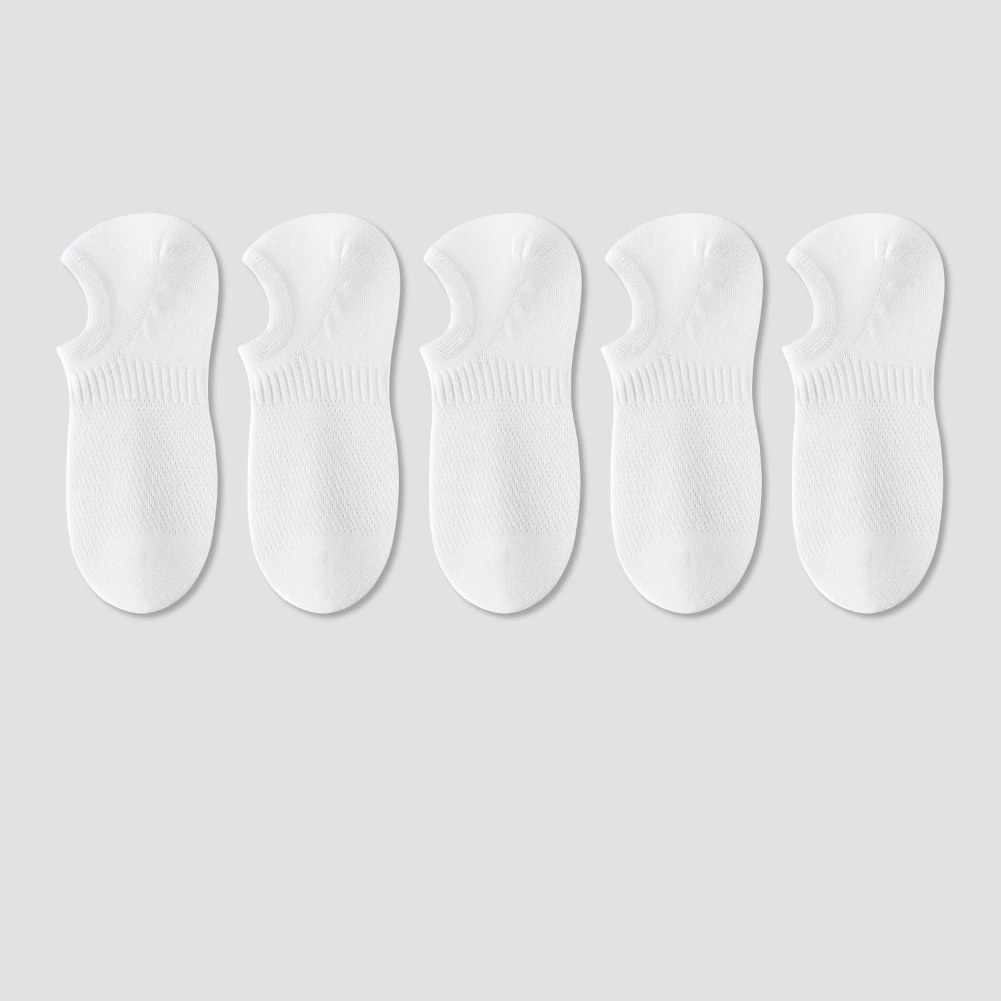 Men & Women Cotton No Show Socks – Soft Breathable Invisible Socks for Sneakers