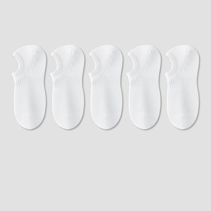 Men & Women Cotton No Show Socks – Soft Breathable Invisible Socks for Sneakers