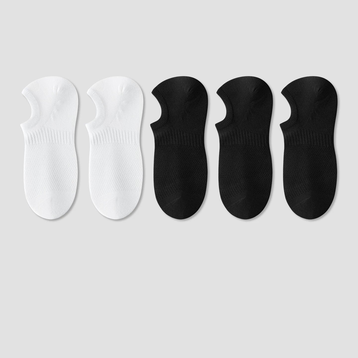 Men & Women Cotton No Show Socks – Soft Breathable Invisible Socks for Sneakers