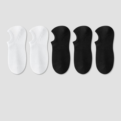 Men & Women Cotton No Show Socks – Soft Breathable Invisible Socks for Sneakers