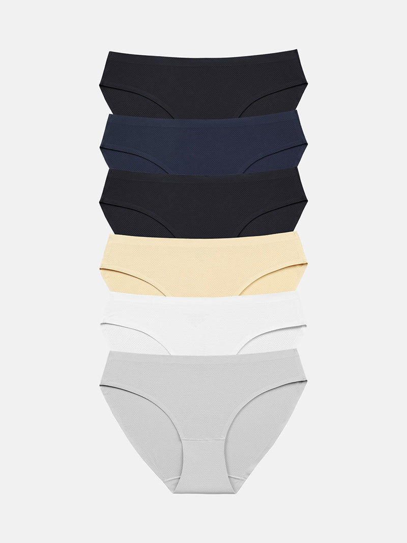 Women's Underwear Seamless Bikini  6-Pack 826 T