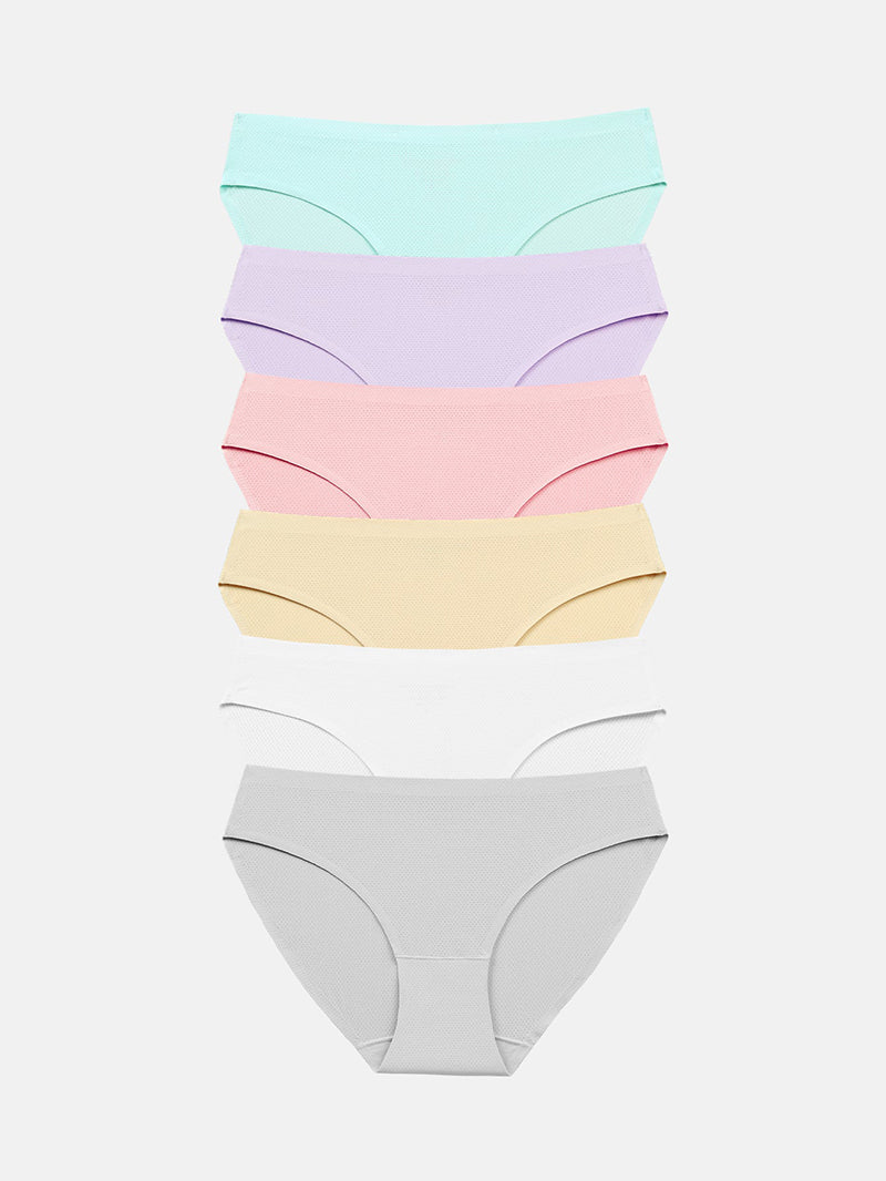 Women's Underwear Seamless Bikini  6-Pack 826 T