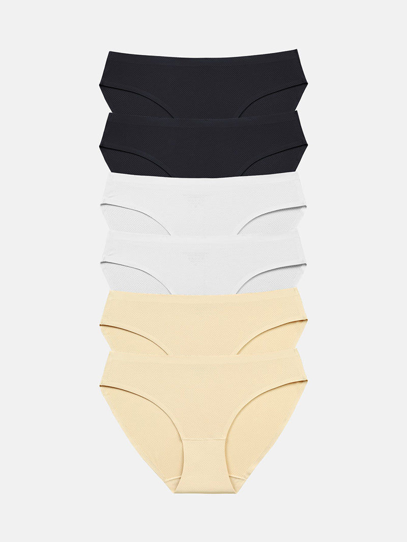 Women's Underwear Seamless Bikini  6-Pack 826 T
