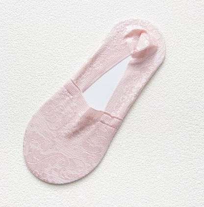 Low-Cut Boat Socks for Women - Summer Lace Thin Socks, Athletic Boat Socks