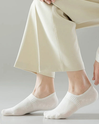 Men & Women Cotton No Show Socks – Soft Breathable Invisible Socks for Sneakers