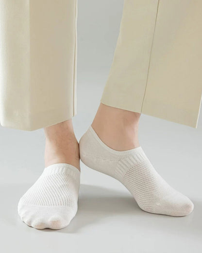 Men & Women Cotton No Show Socks – Soft Breathable Invisible Socks for Sneakers