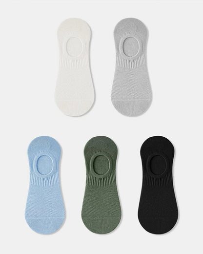 Men & Women Cotton No Show Socks – Soft Breathable Invisible Socks for Sneakers