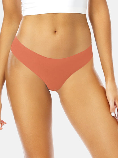 Wealurre Seamless Underwear Invisible Bikini 6-Pack 826