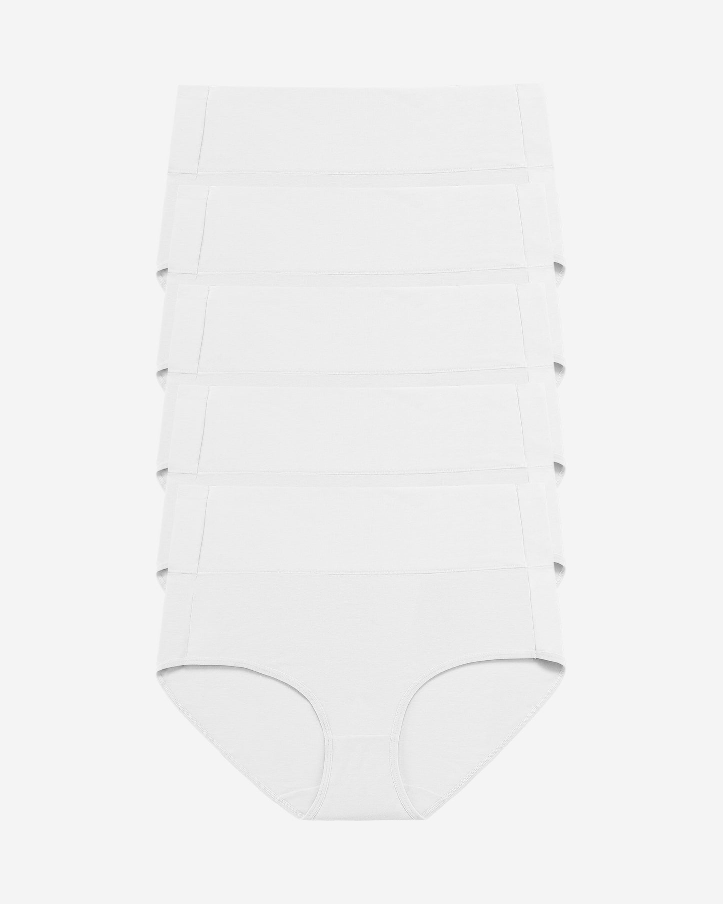 Women's Panties Soft Women Personal White Underwear Pack of 5