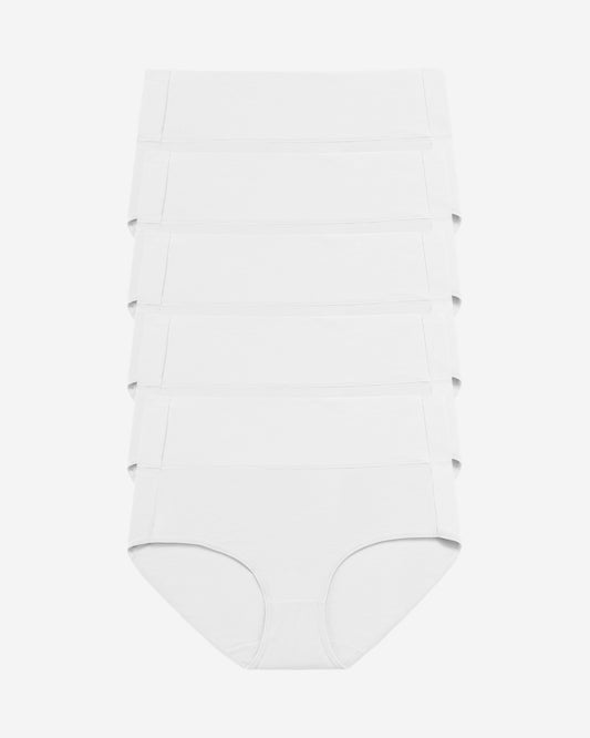 Women's Panties Soft Women Personal White Underwear Pack of 5