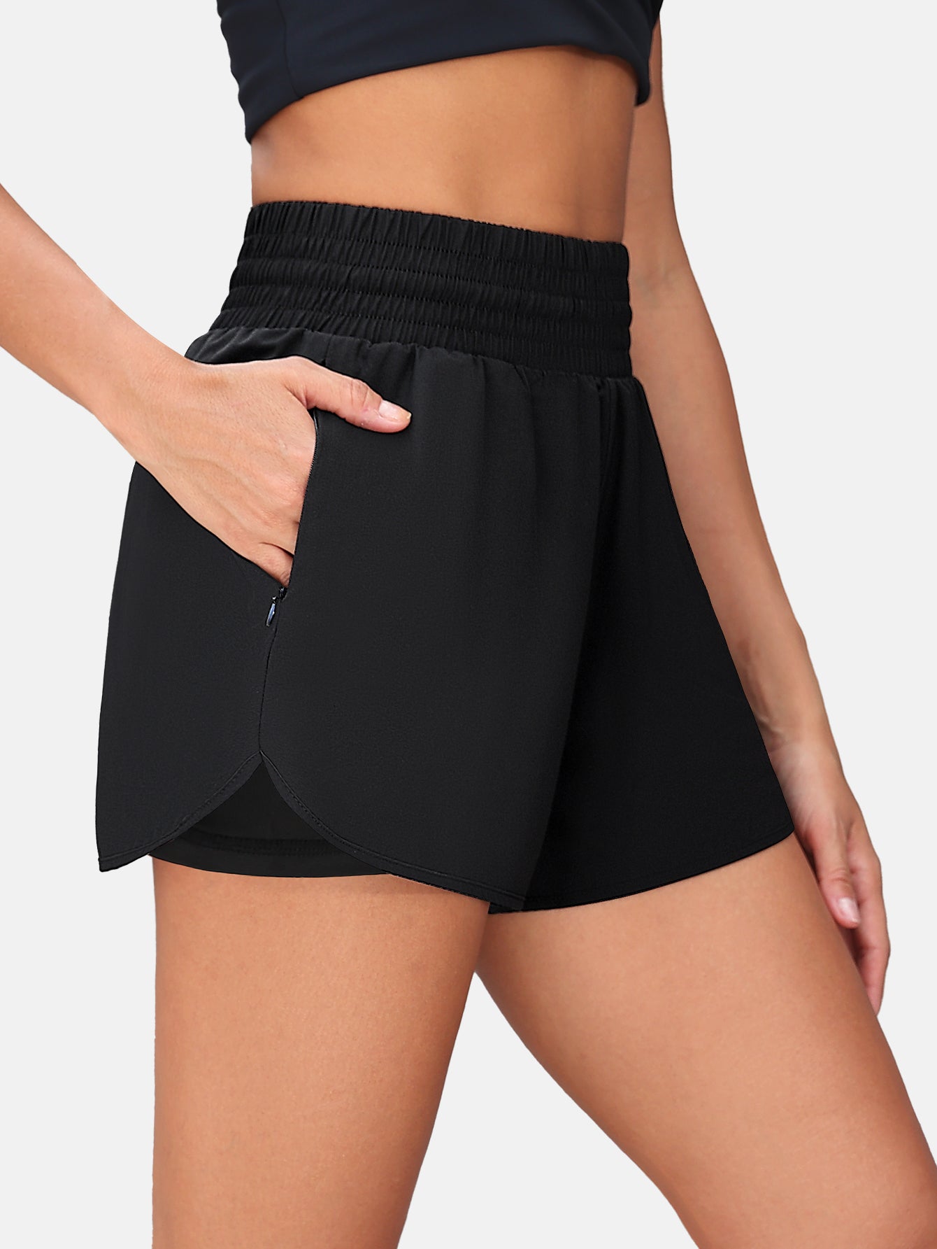Running Shorts for Women High Waisted Athletic Shorts