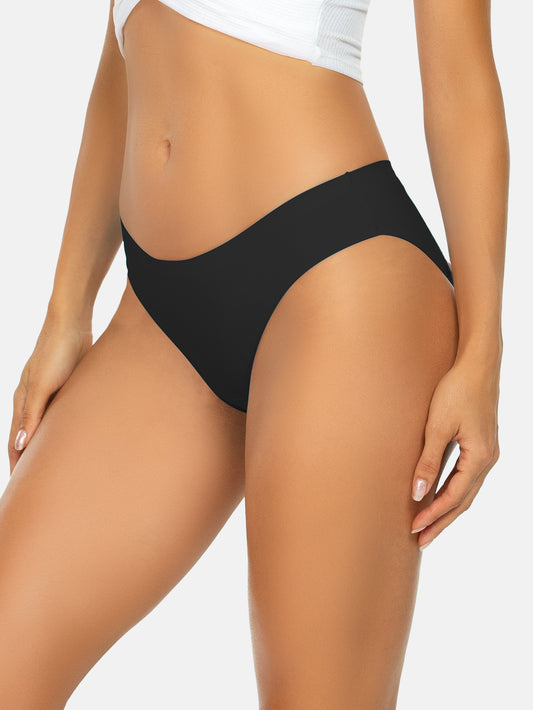 Women's Seamless Underwear No Show Panties Bikini Multipack 5-pack 826