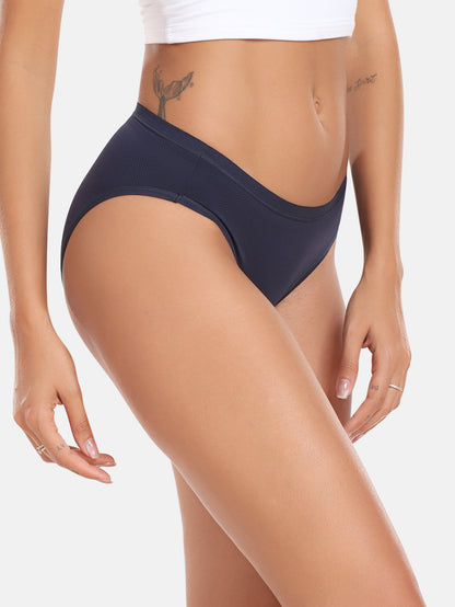 Womens Underwear Breathable Mesh Bikini Panties 5-packs 7002