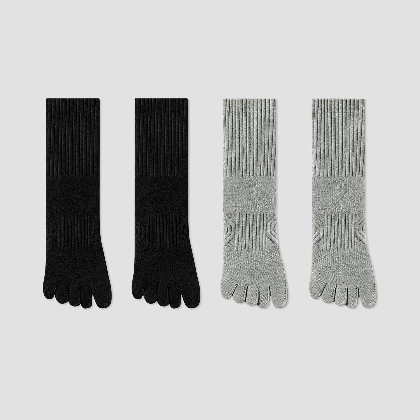 Men & Women Five Toe Socks – Soft Breathable Cotton Toe Socks for Better Fit