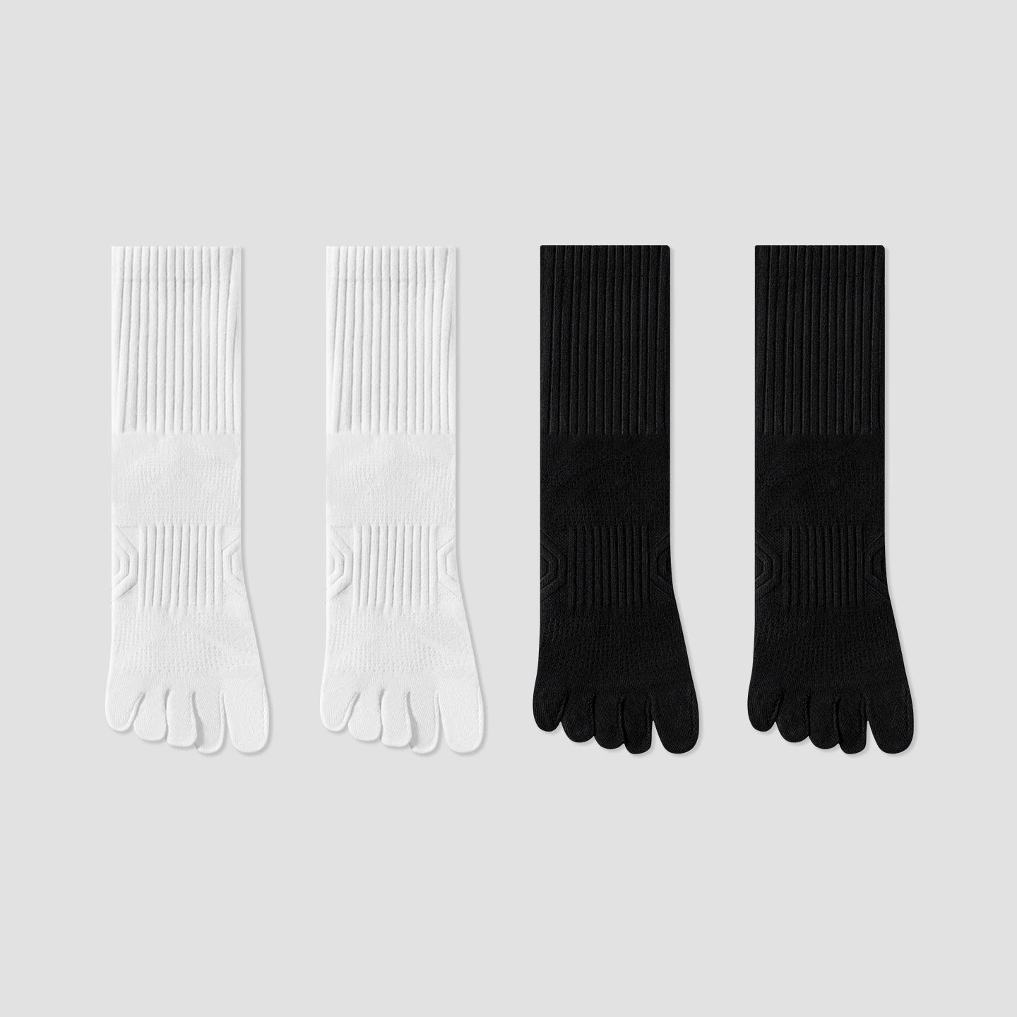 Men & Women Five Toe Socks – Soft Breathable Cotton Toe Socks for Better Fit