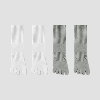 Men & Women Five Toe Socks – Soft Breathable Cotton Toe Socks for Better Fit
