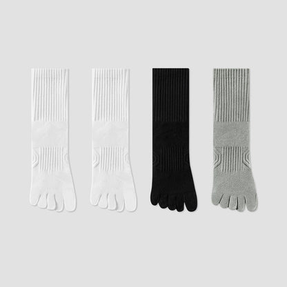 Men & Women Five Toe Socks – Soft Breathable Cotton Toe Socks for Better Fit