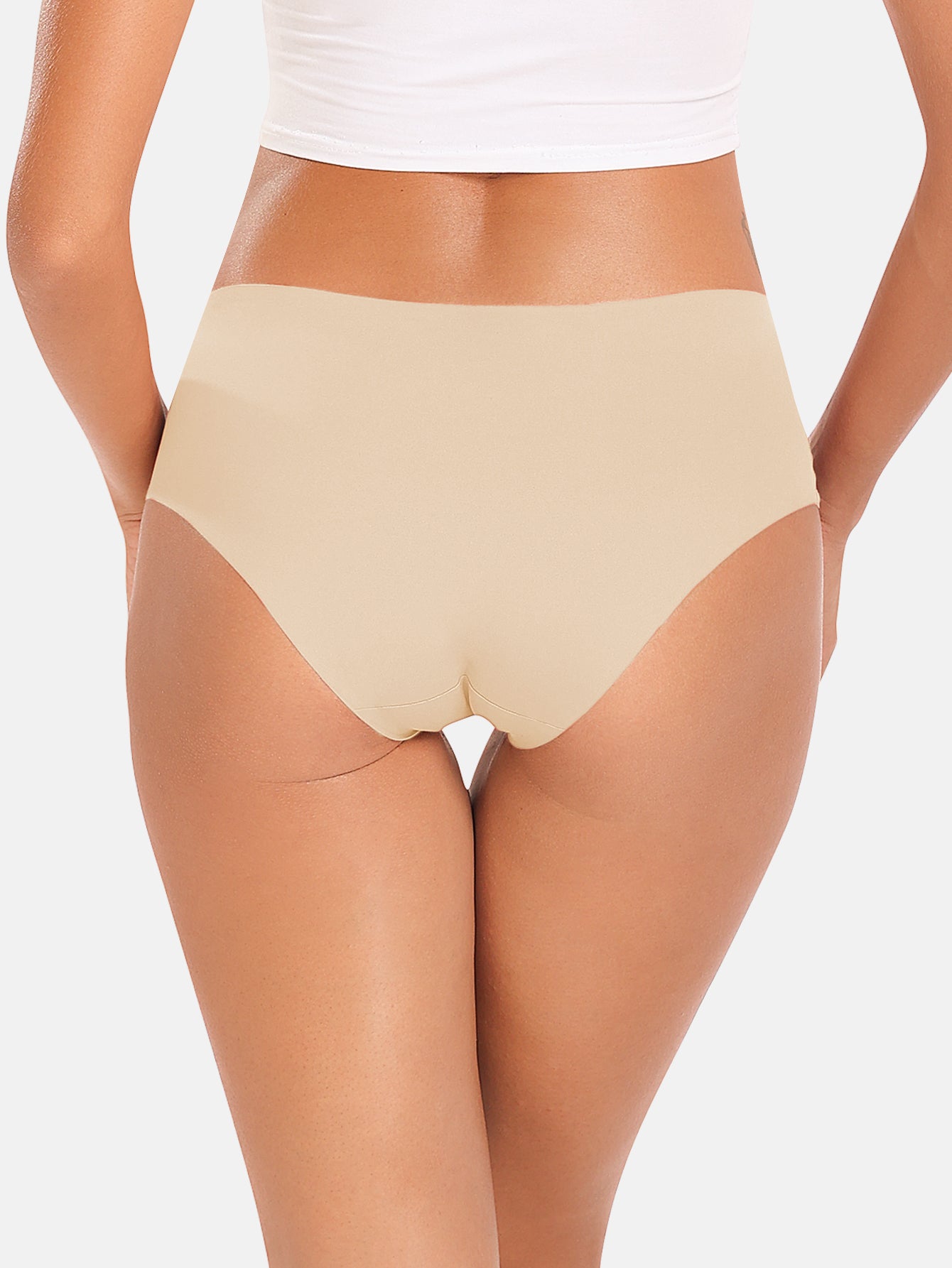 Womens Underwear Bikini Silky Seamless Underwear 3-PACK 833