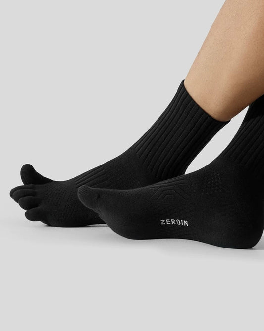 Men & Women Five Toe Socks – Soft Breathable Cotton Toe Socks for Better Fit