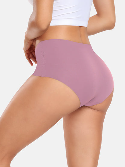 Women's Seamless Cheeky Panties No-Show Bikini Underwear for Women 6-PACK 855
