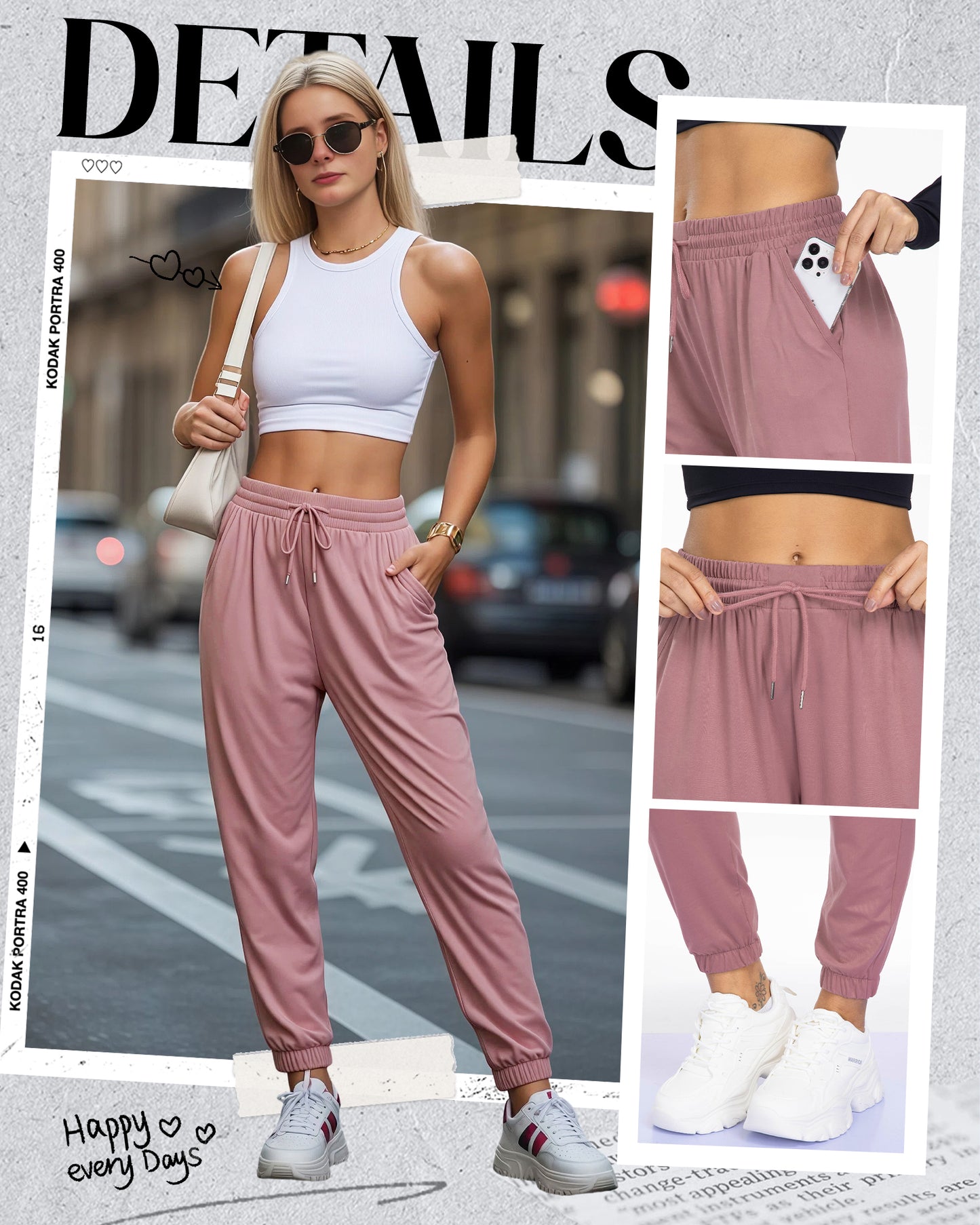 Women's Sweatpants,Joggers for Women with Pockets Ligthweigt Soft Comfortable Pants