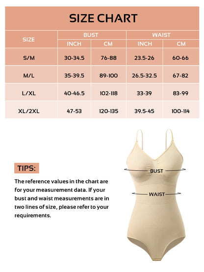 Shapewear for Women Tummy Control Seamless Shapewear Bodysuits