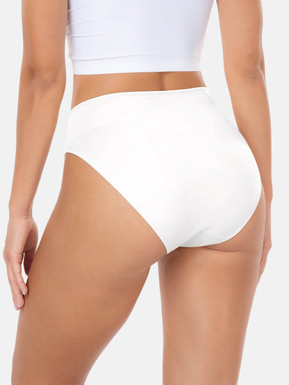 Womens Underwear Cotton High Cut Panties 5-PACK 3178