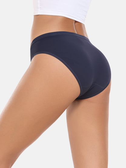 Womens Underwear Breathable Mesh Bikini Panties 5-packs 7002