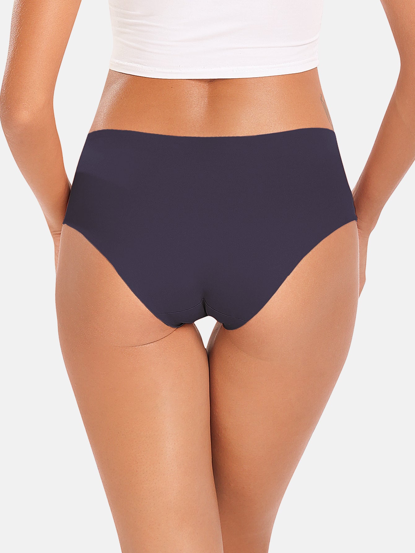 Womens Underwear Bikini Silky Seamless Underwear 6-PACK 833