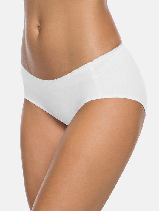 Womens Cotton Underwear for Women Seamless Hipster Bikini Briefs Panties 6-Pack 3028