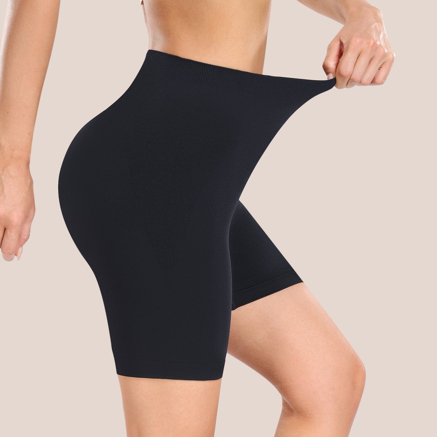 Women's Workout Gym Shorts, High Waisted Butt Lifting Scrunch Butt Seamless Booty Shorts