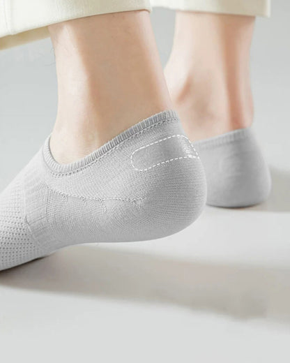 Men & Women Cotton No Show Socks – Soft Breathable Invisible Socks for Sneakers