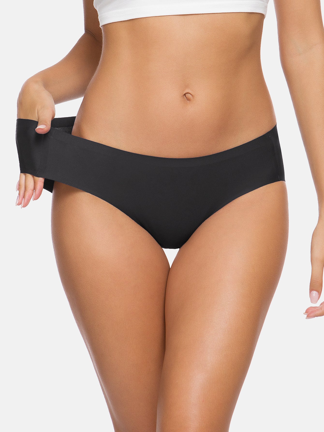 Women's Seamless Underwear No Show Panties Bikini Multipack 5-pack 826