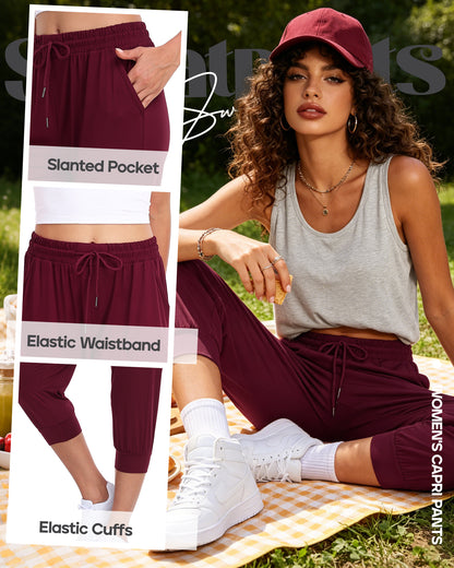 Women's Sweatpants,Joggers for Women with Pockets Ligthweigt Soft Comfortable Pants