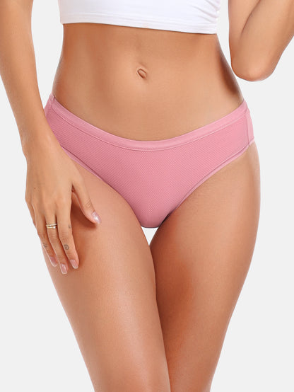 Womens Underwear Breathable Mesh Bikini Panties 5-packs 7002